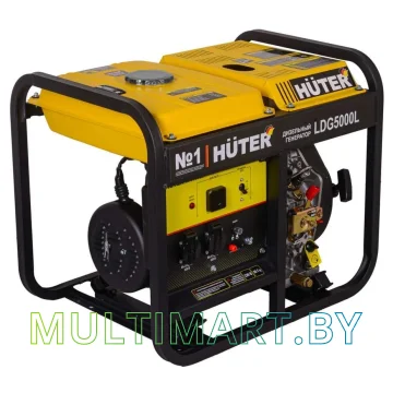 Дизельный генератор Huter LDG 5000L картинка 4